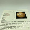 Satchel Paige Single Signed Vintage Official National League Baseball JSA COA
