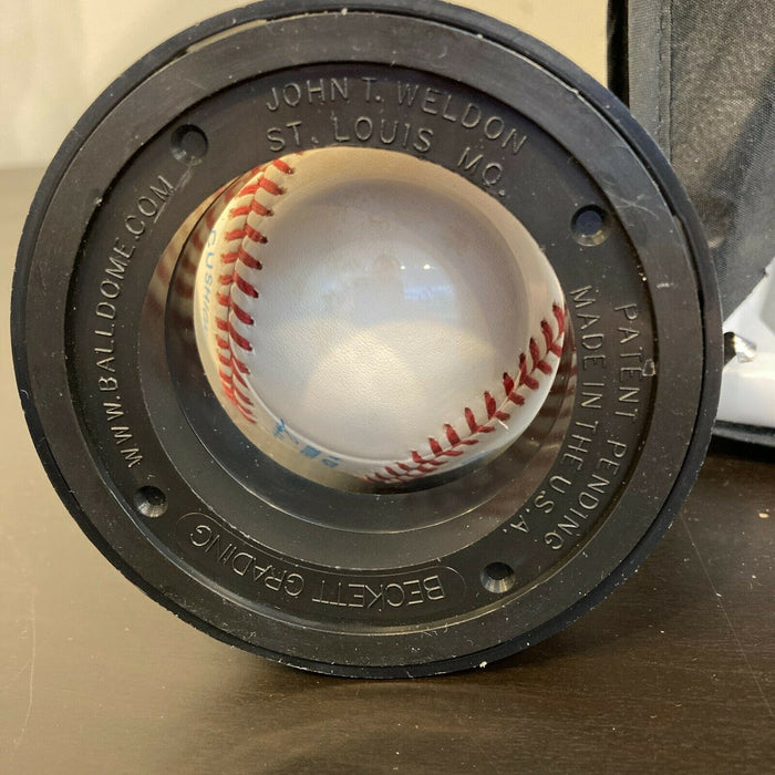 Beautiful Ted WIlliams Signed American League Baseball Beckett Authenticated