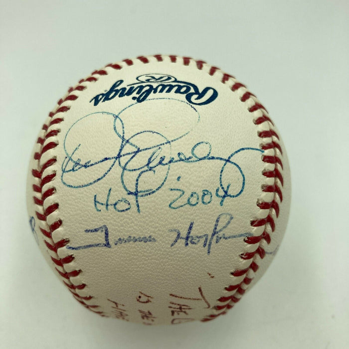 Legendary Closers Multi Signed Baseball Mariano Rivera Trevor Hoffman JSA COA