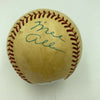 Mrs. Lou Gehrig Signed 1977 Yankees Game Used American League Baseball JSA COA