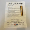 Joe Dimaggio Hall Of Fame Legends Signed Baseball Bat 27 Sigs PSA DNA COA