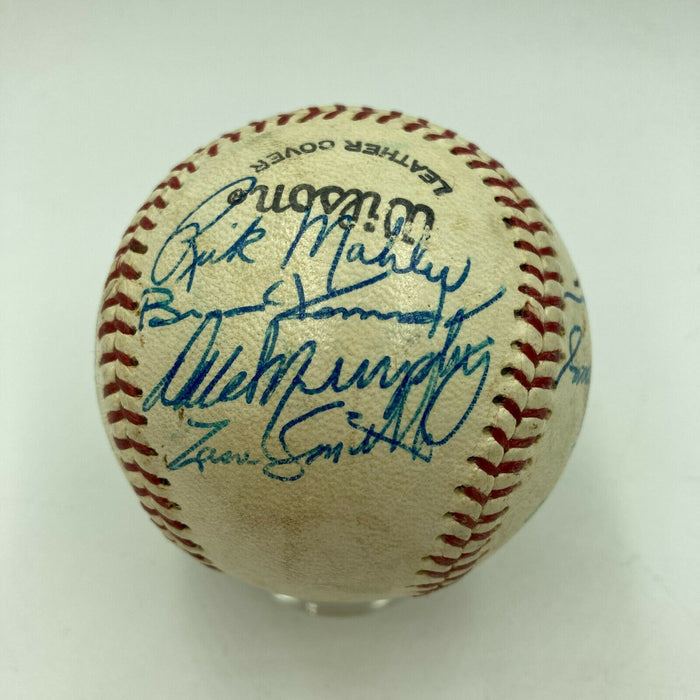 1985 Atlanta Braves Team Signed Autographed Baseball