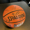 2015 NBA All Star Game Team Signed Basketball Tim Duncan Stephen Curry JSA