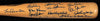 New York Yankees Brooklyn Dodgers World Series Rivalry Signed Bat 27 Sigs JSA