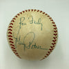1963 Los Angeles Dodgers World Series Champs Team Signed Baseball Koufax Beckett