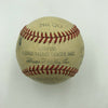 Leo Durocher 1943 Brooklyn Dodgers Minor League Team Signed Baseball
