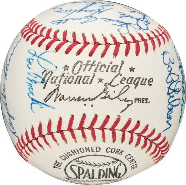 High Grade 1968 St. Louis Cardinals Team-Signed Baseball (PSA MINT 9)