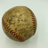 World War 2 1942 USS Constitution Championship Game Used Team Signed Baseball