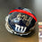Sam Huff Signed Authentic Riddell New York Giants Mini Helmet JSA COA
