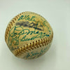 Mickey Mantle Ted Williams Joe DiMaggio Willie Mays HOF Signed Baseball JSA COA