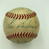 1948 Cleveland Indians World Series Champs Team Signed Baseball With JSA COA