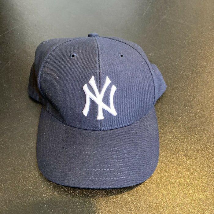 Derek Jeter Signed Autographed New York Yankees Hat Cap With JSA COA