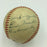 Rare 1943 Chicago Cubs Team Signed Autographed Baseball With JSA COA