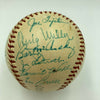 1950 Philadelphia A's Athletics Team Signed American League Baseball JSA COA