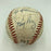 1975 Cincinnati Reds World Series Champs Team Signed Baseball JSA COA