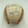 1975 Cincinnati Reds World Series Champs Team Signed Baseball JSA COA