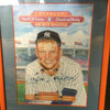 Mickey Mantle Signed autographed Donruss Diamond King Photo PSA DNA LOA