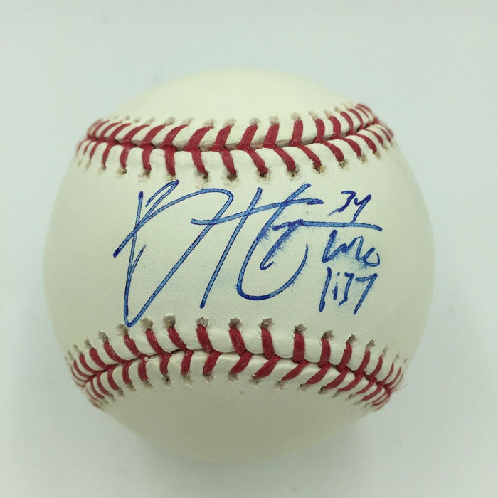 Bryce Harper Signed Autographed Major League Baseball With Luke Inscription JSA