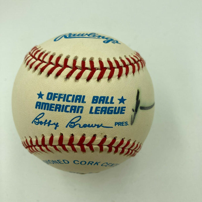 Henry Kissinger Secretary Of State Signed Autographed Baseball JSA COA