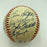 Hall Of Fame Multi Signed Cracker Jack Old Timers Game Baseball Beckett COA