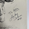 Lee Roy Selmon Signed 1981 Shell Oil Art Print Tampa Bay Bucs 10.75x13.5 JSA COA