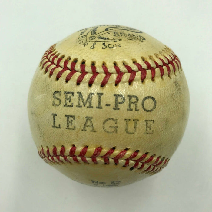 Rare George Sisler Single Signed Autographed Baseball With JSA COA