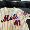 Tom Seaver Signed Authentic 1969 New York Mets Mitchell & Ness Jersey JSA COA
