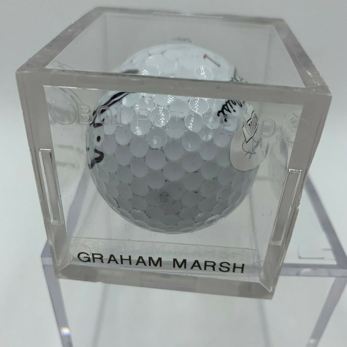 Graham Marsh Signed Autographed Golf Ball PGA With JSA COA