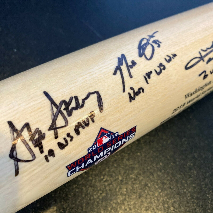 2019 Washington Nationals World Series Champs Team Signed Baseball Bat Fanatics