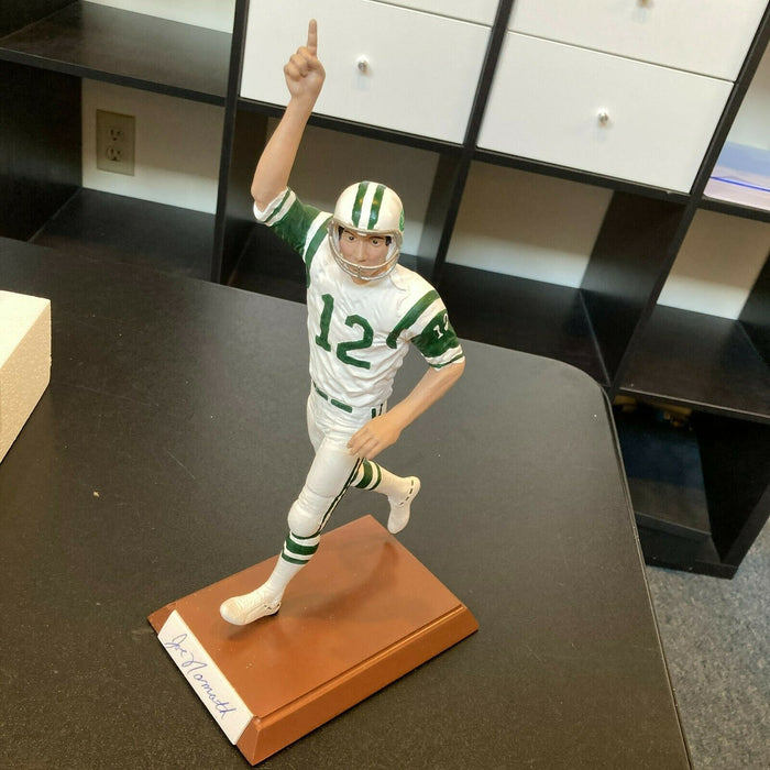 Joe Namath Signed Autographed Salvino Statue Action Figure With Box & COA