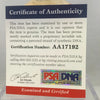 Billy Wagner Signed Game Used National League Baseball PSA DNA COA
