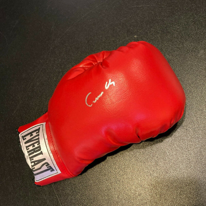 The Finest Cassius Clay Muhammad Ali Signed Boxing Glove JSA Graded GEM MINT 10