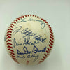 Hall Of Fame Multi Signed Cracker Jack Old Timers Game Baseball Beckett COA