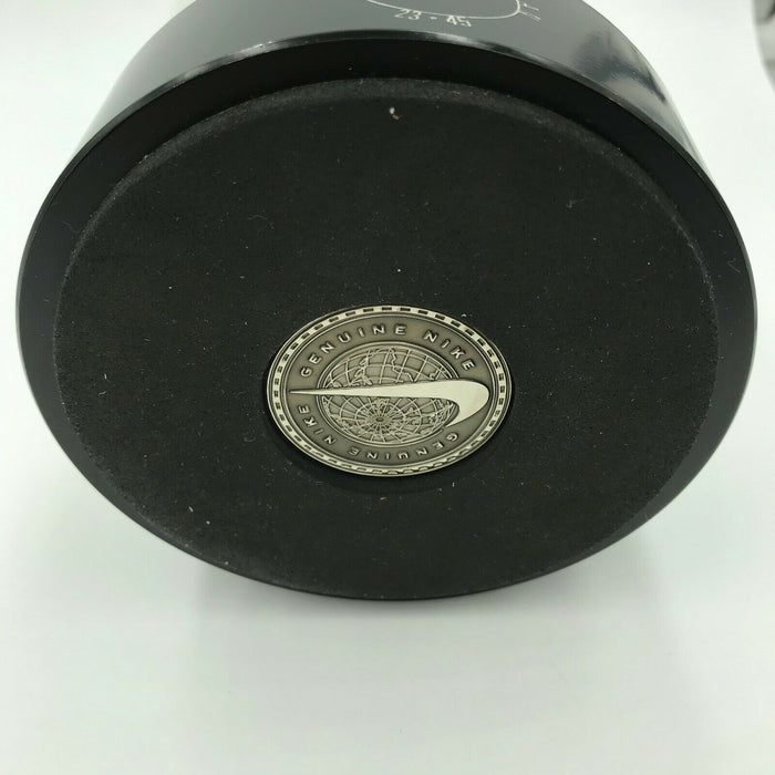 Michael Jordan Signed Nike Basketball Style Baseball UDA Upper Deck Authentic