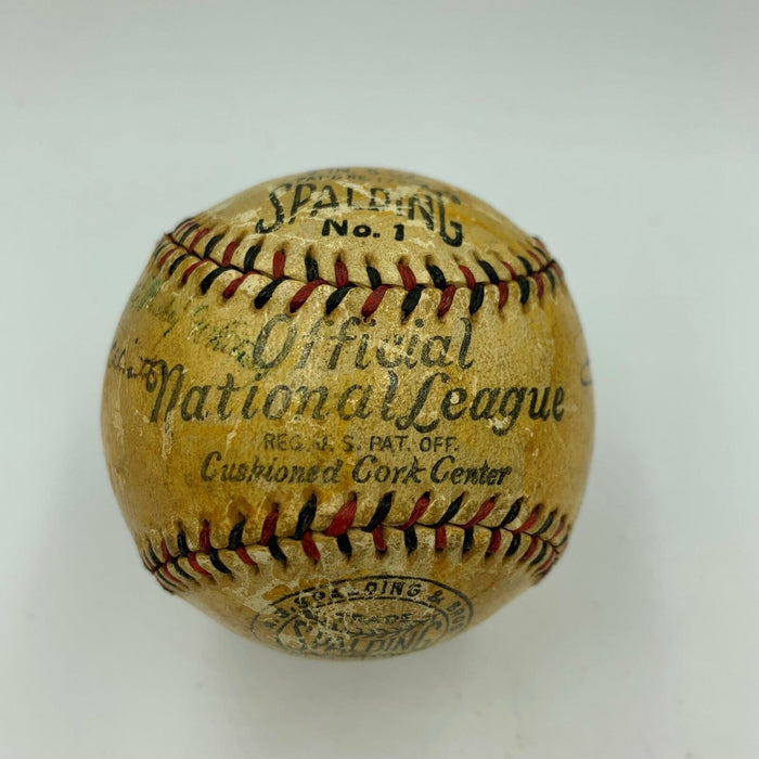 1933 Philadelphia Phillies Team Signed Official National League Baseball RARE