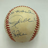 1992 Toronto Blue Jays World Series Champs Team Signed W.S. Baseball PSA DNA