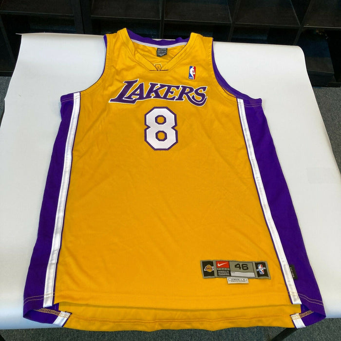 Kobe Bryant Signed 2000-01 Game Issued Los Angeles Lakers Jersey Beckett & PSA