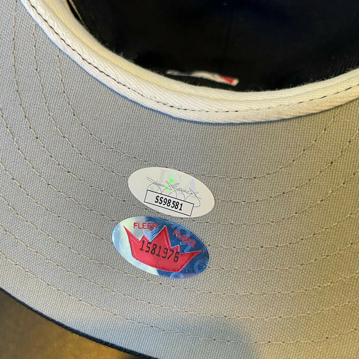 Dave Winfield Signed Authentic New York Yankees Game Model Baseball Hat JSA COA