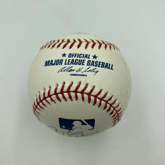 Ralph Branca Maury Wills Carl Erskine Dodgers Greats Multi Signed MLB Baseball