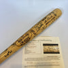 1986 New York Yankees Team Signed Baseball Bat Don Mattingly JSA COA