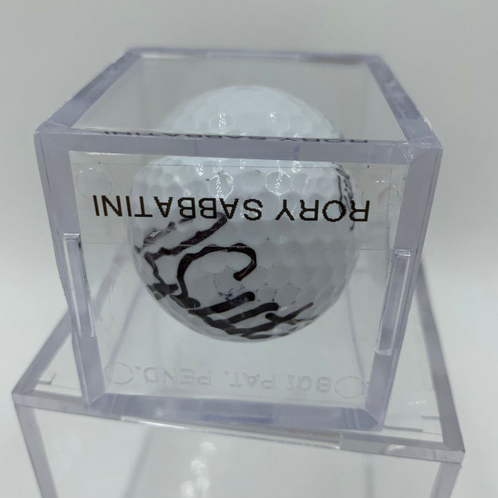 Rory Sabbatini Signed Autographed Golf Ball PGA With JSA COA