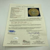 1947 New York Yankees World Series Champs Team Signed Baseball JSA COA