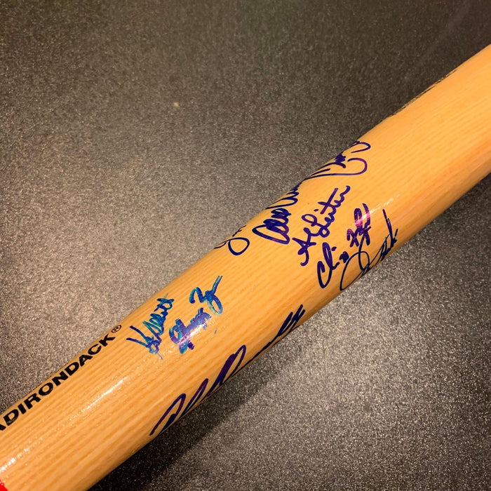 1997 Florida Marlins World Series Champs Team Signed Bat LE /97 With JSA COA