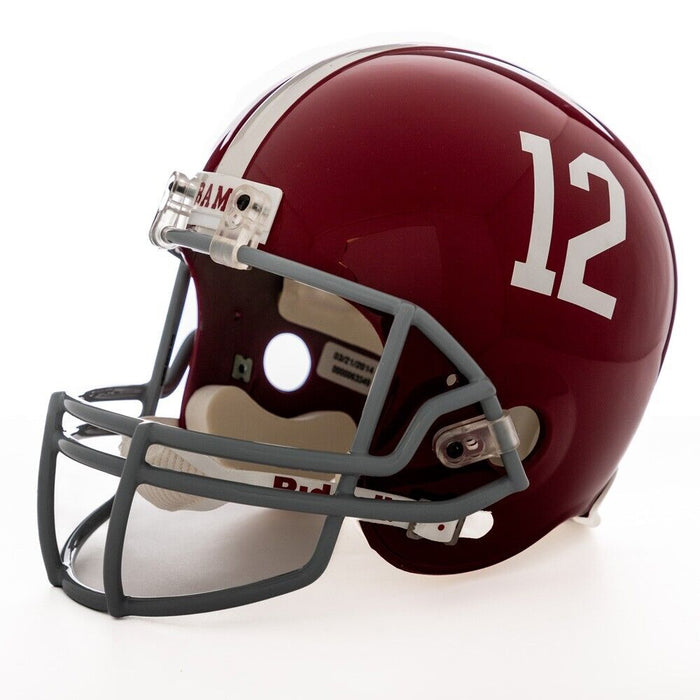 Joe "Willie" Namath Signed Alabama Crimson Tide Full-Size Riddell Helmet PSA DNA