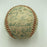 Nellie Fox 1954 Chicago White Sox Team Signed Baseball JSA COA