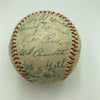 Nellie Fox 1954 Chicago White Sox Team Signed Baseball JSA COA