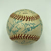1973 MLB Alumni Hall Of Fame Multi Signed Baseball With Nellie Fox PSA DNA COA