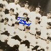 Joe Dimaggio Signed 1940's New York Yankees Team Photo With JSA COA