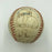 1988 Cleveland Indians Team Signed Official American League Baseball