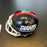 Tiki Barber Signed Authentic Riddell New York Giants Mini Helmet JSA COA